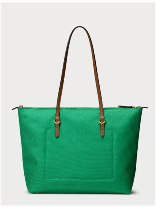 keaton 26-tote-medium LAUREN RALPH LAUREN | KEATON 26.VERDE TOPAZIO